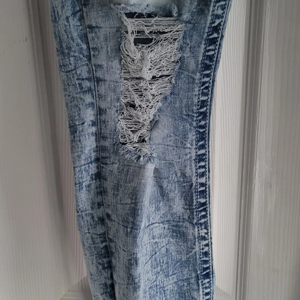 MEN'S SALVAGE JEANS FROM BUCKLE,Light Blue Sz 32 Regular Slim Fit. READ POST. - Picture 6 of 15